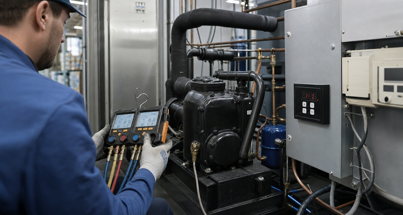Refrigeration Compressor Low Suction Pressure: Troubleshooting Before Replacement